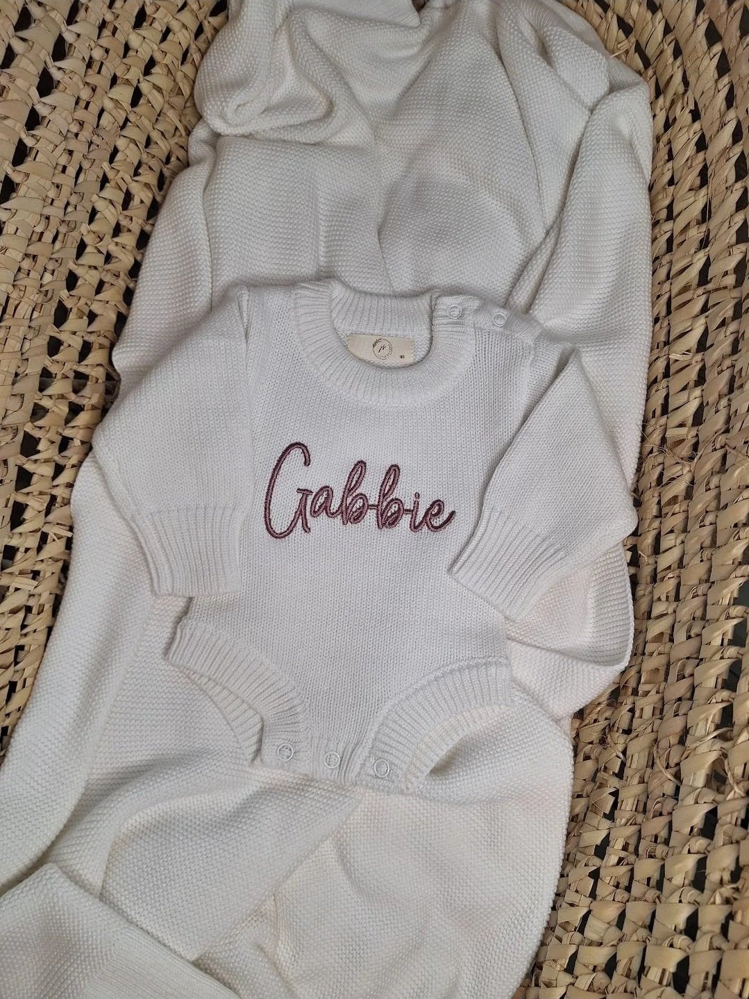 Clasp Romper- white