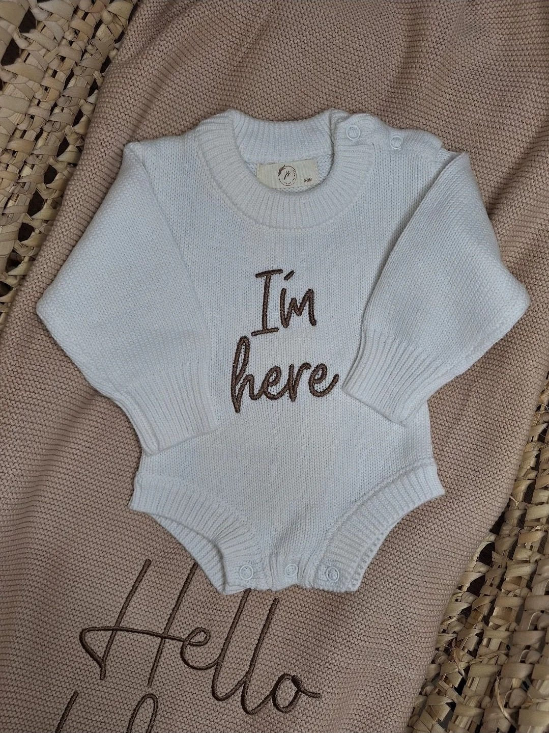 Clasp Romper- white