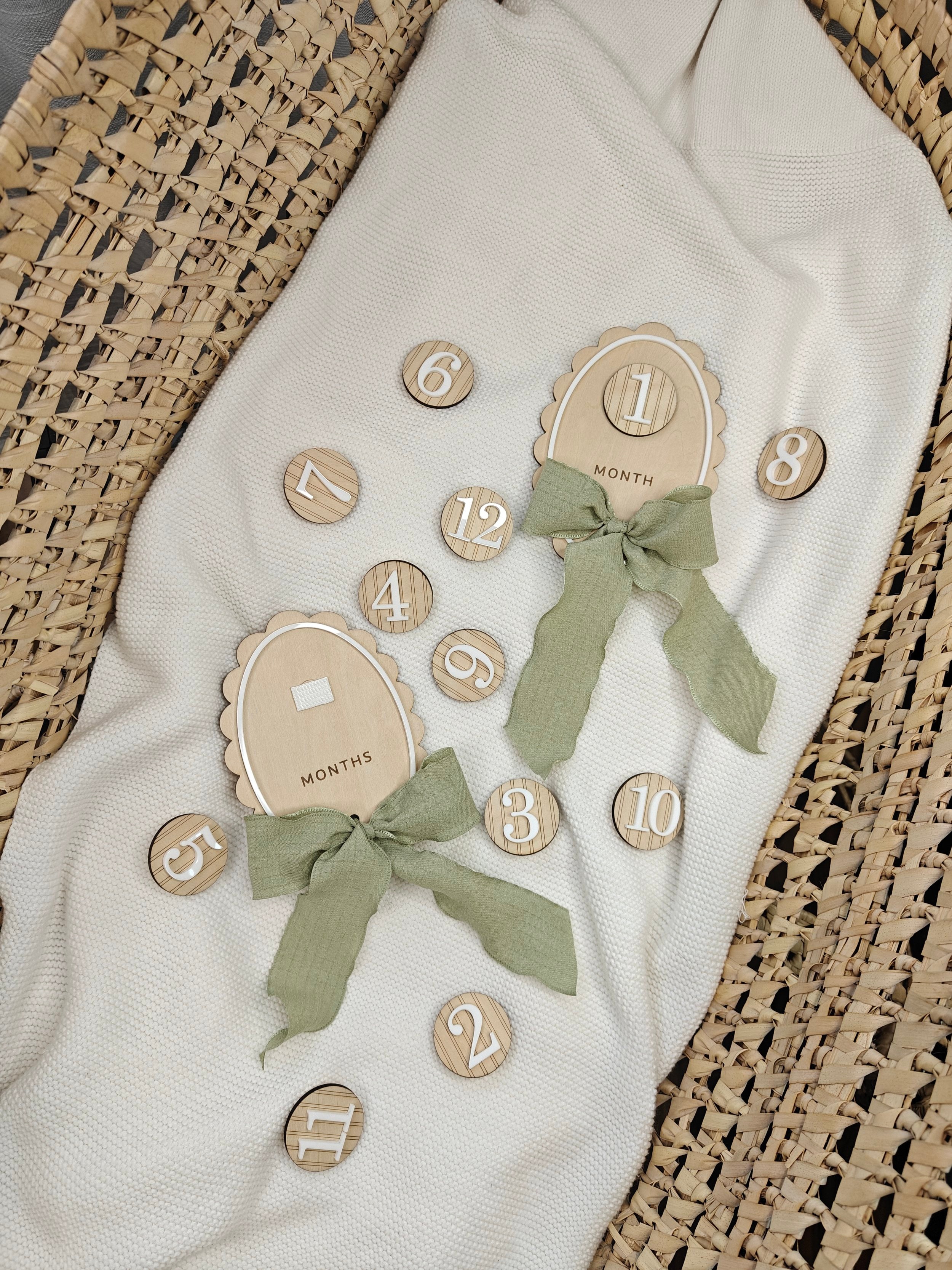 Wooden Milestone Plaques