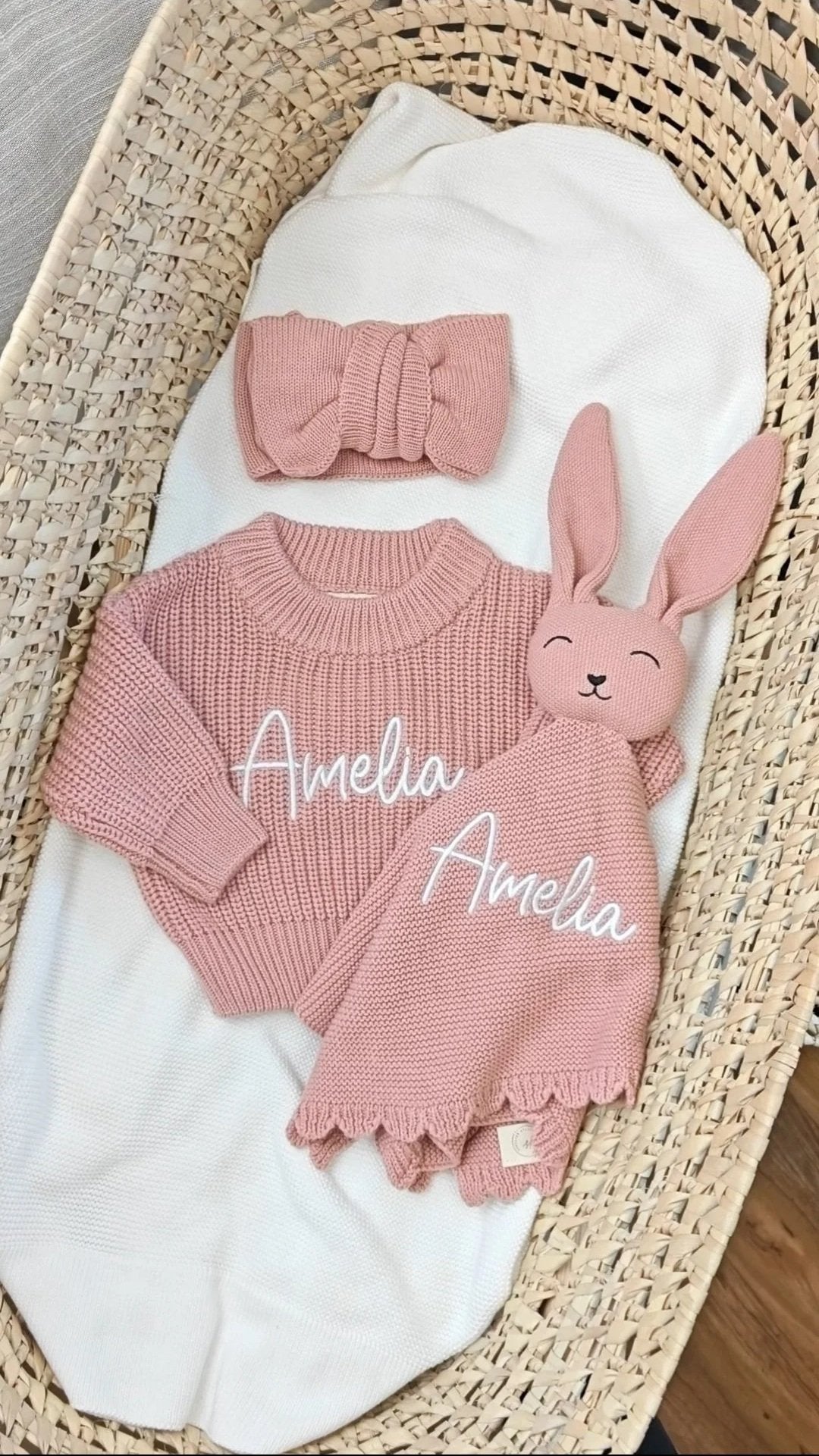 Jumper, Bunny & Hat bundle