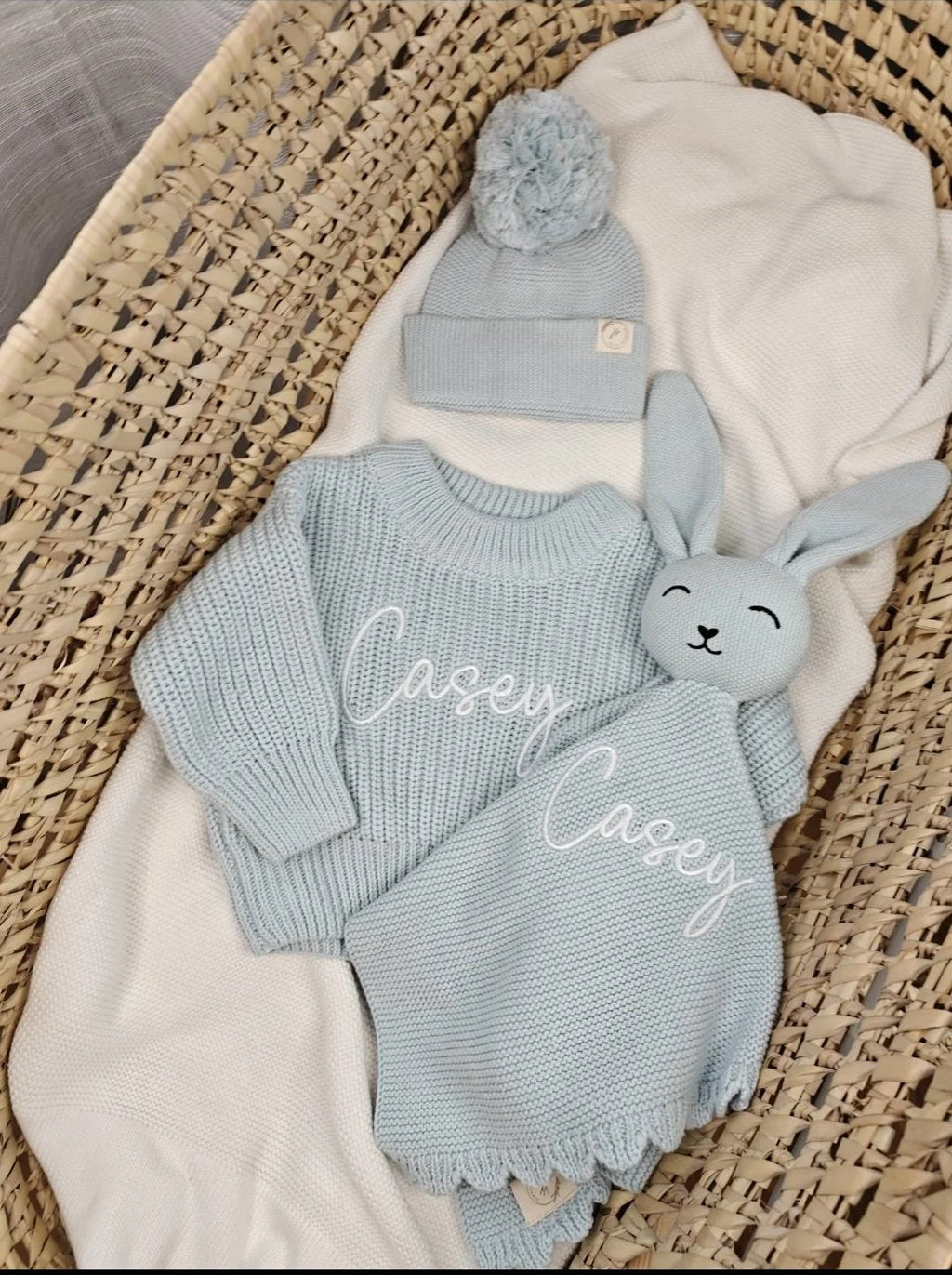 Jumper, Bunny & Hat bundle