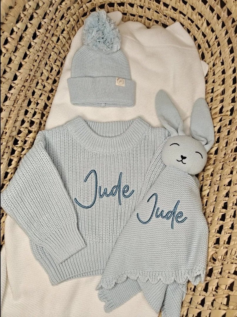 Jumper, Bunny & Hat bundle
