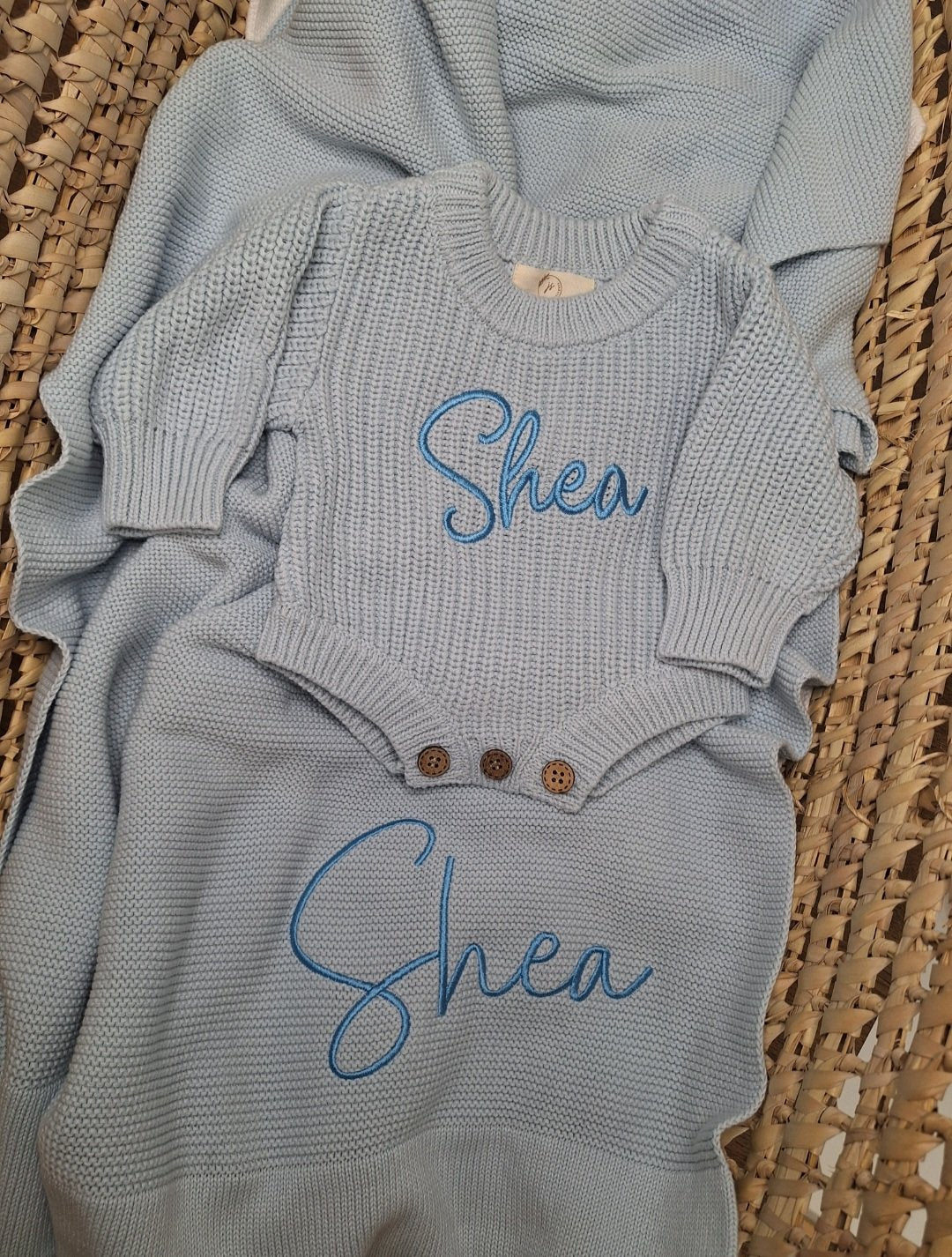 Blanket and Romper Set
