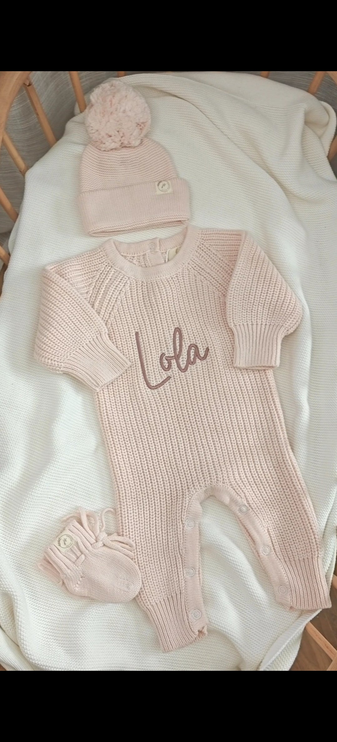 full length Romper, hat and Booties