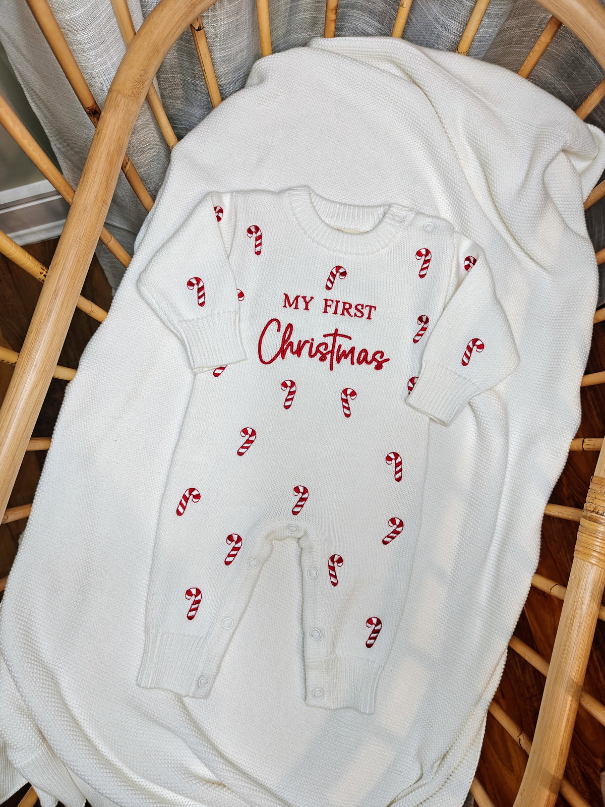 Candy Cane Romper