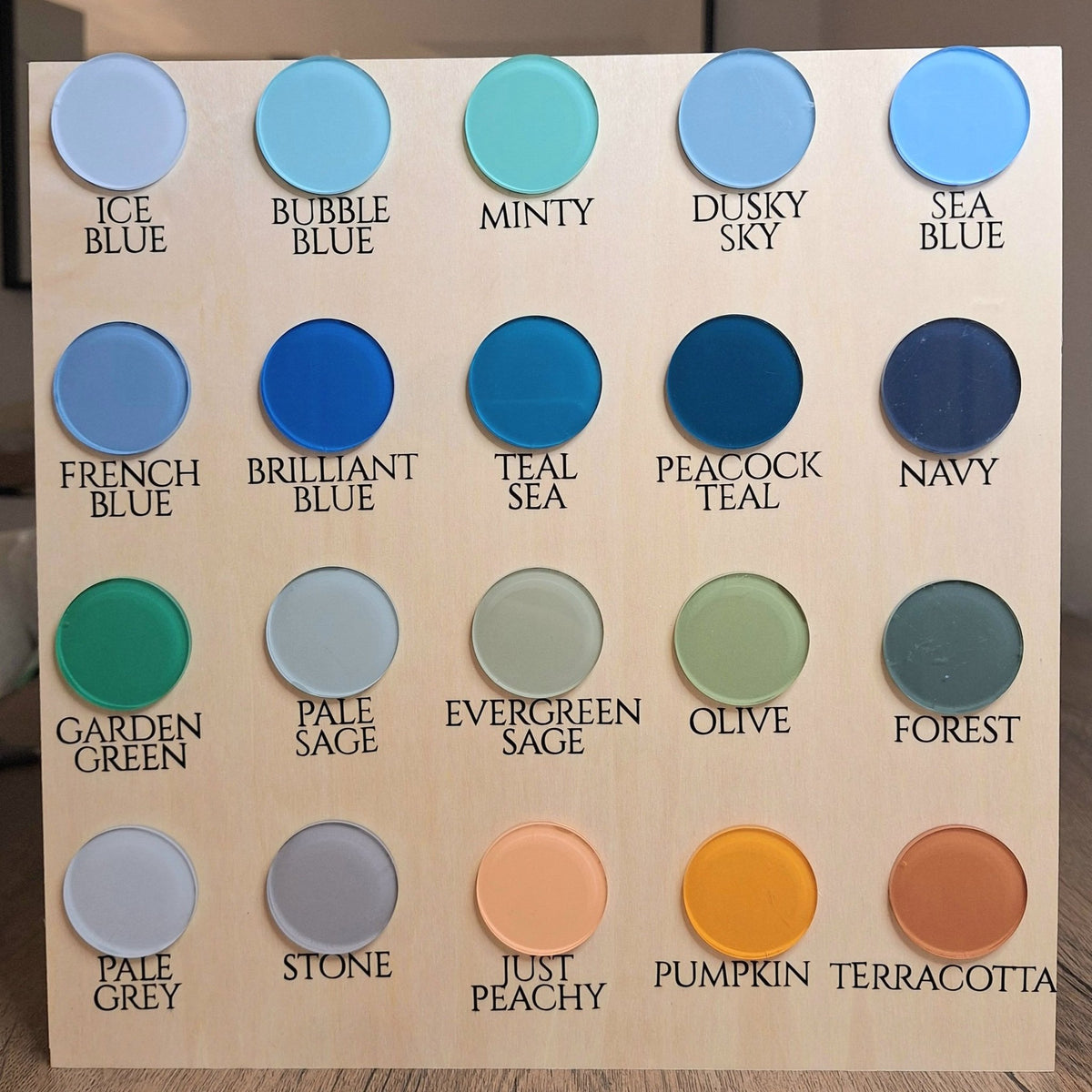 Cursive 3 Layer Wall Sign