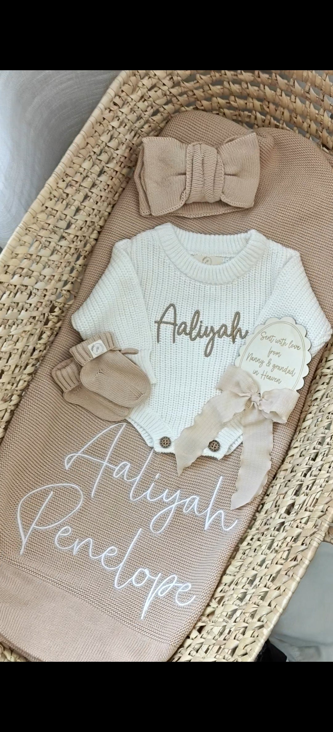 The Full Announcement Bundle (Long Sleeve Romper)