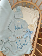 The Full Announcement Bundle (Long Sleeve Romper)