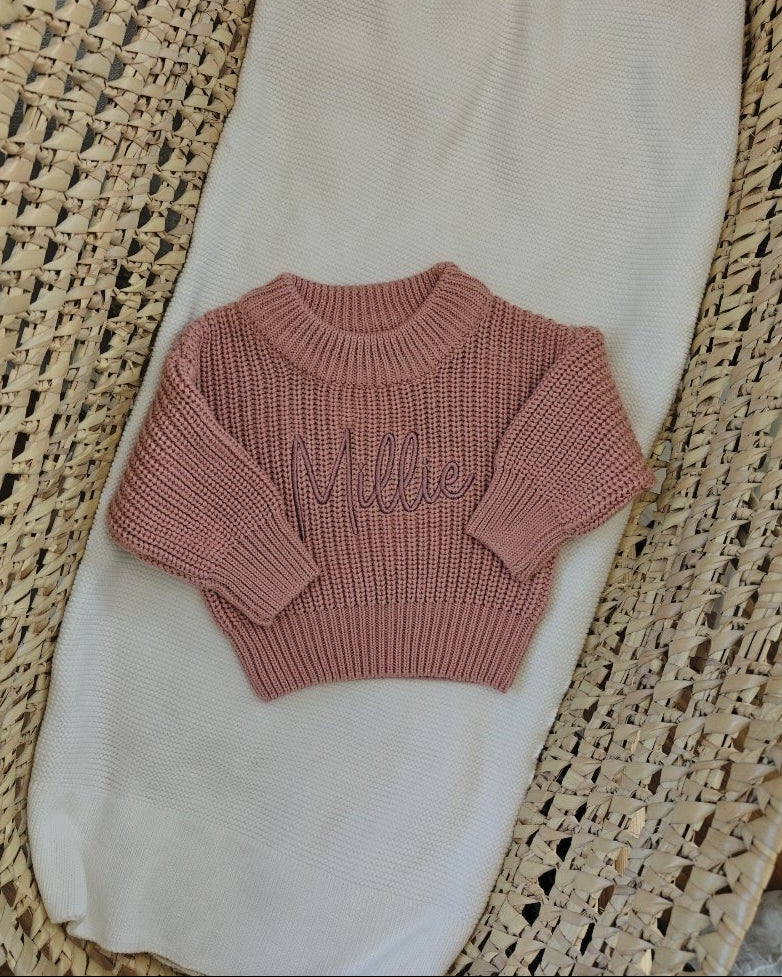 Embroidered Jumper