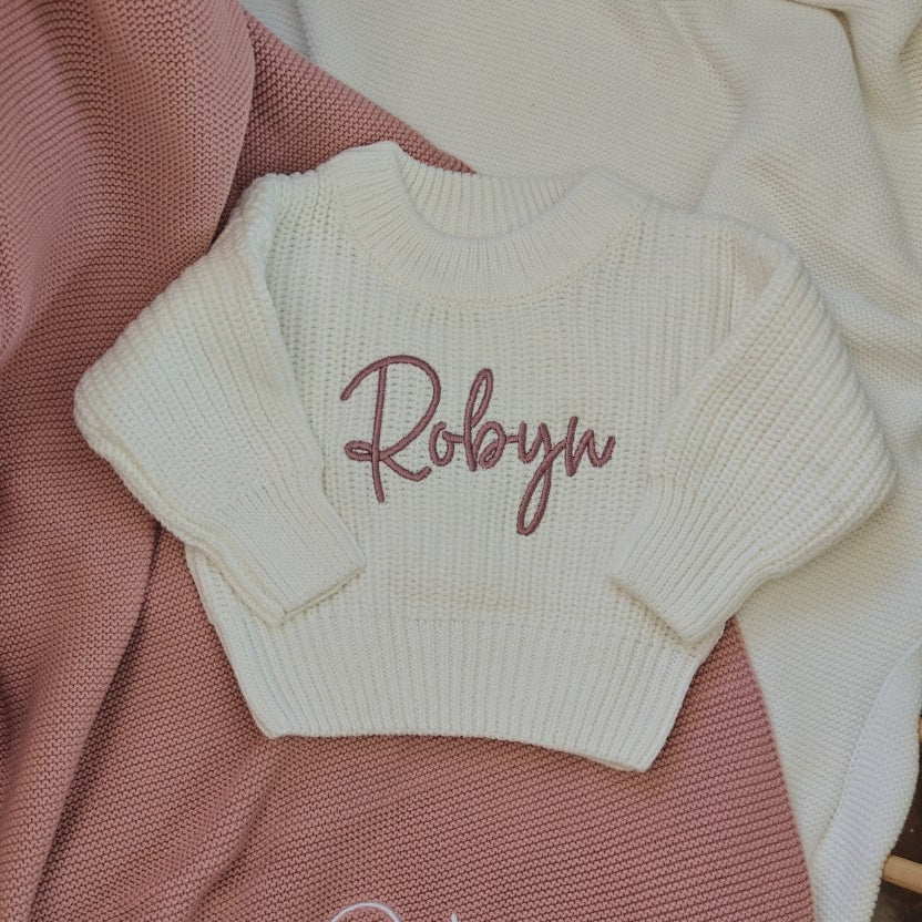 Embroidered Jumper