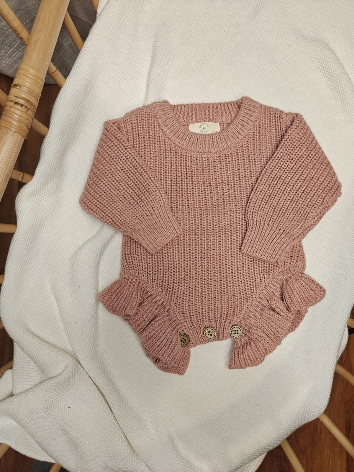 Romper - frill leg