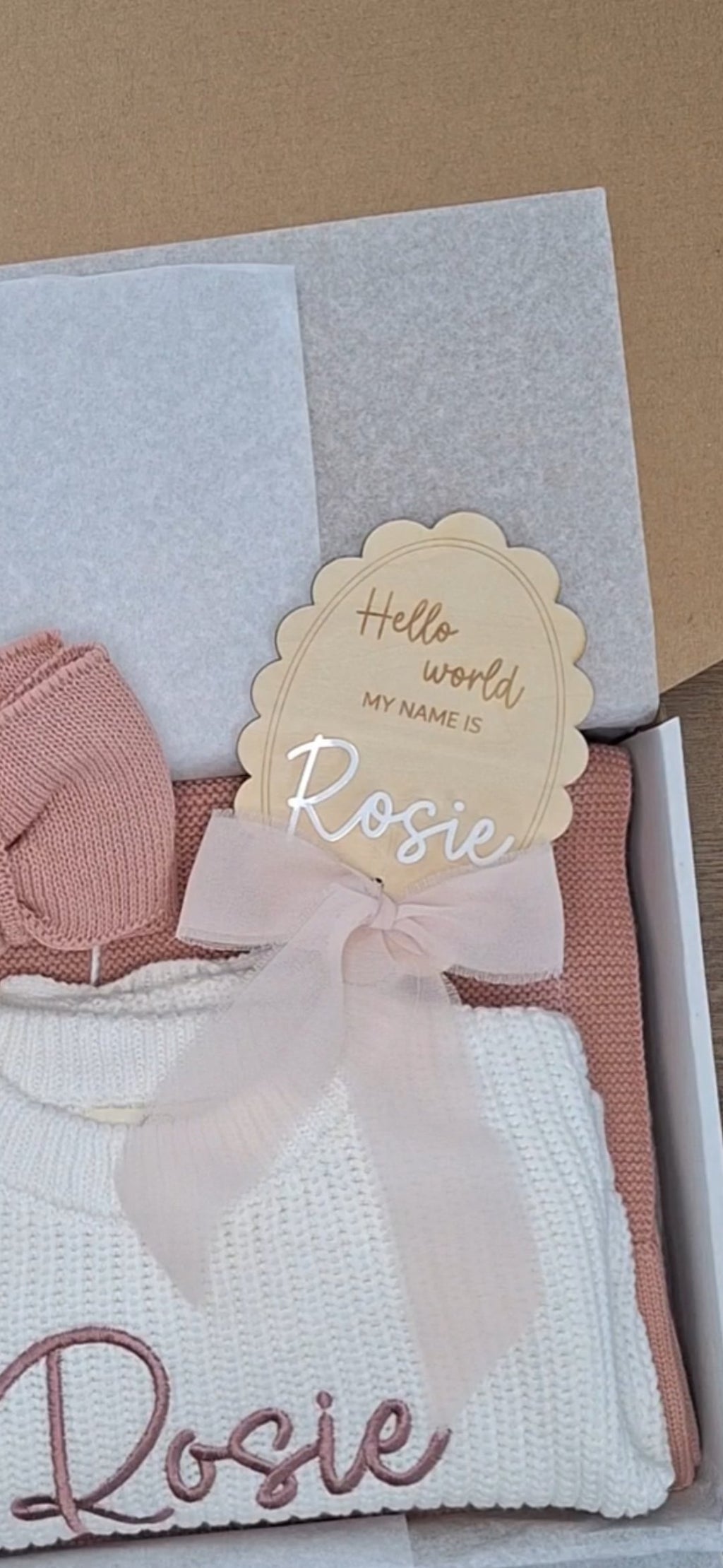 Hello world Name Plaque