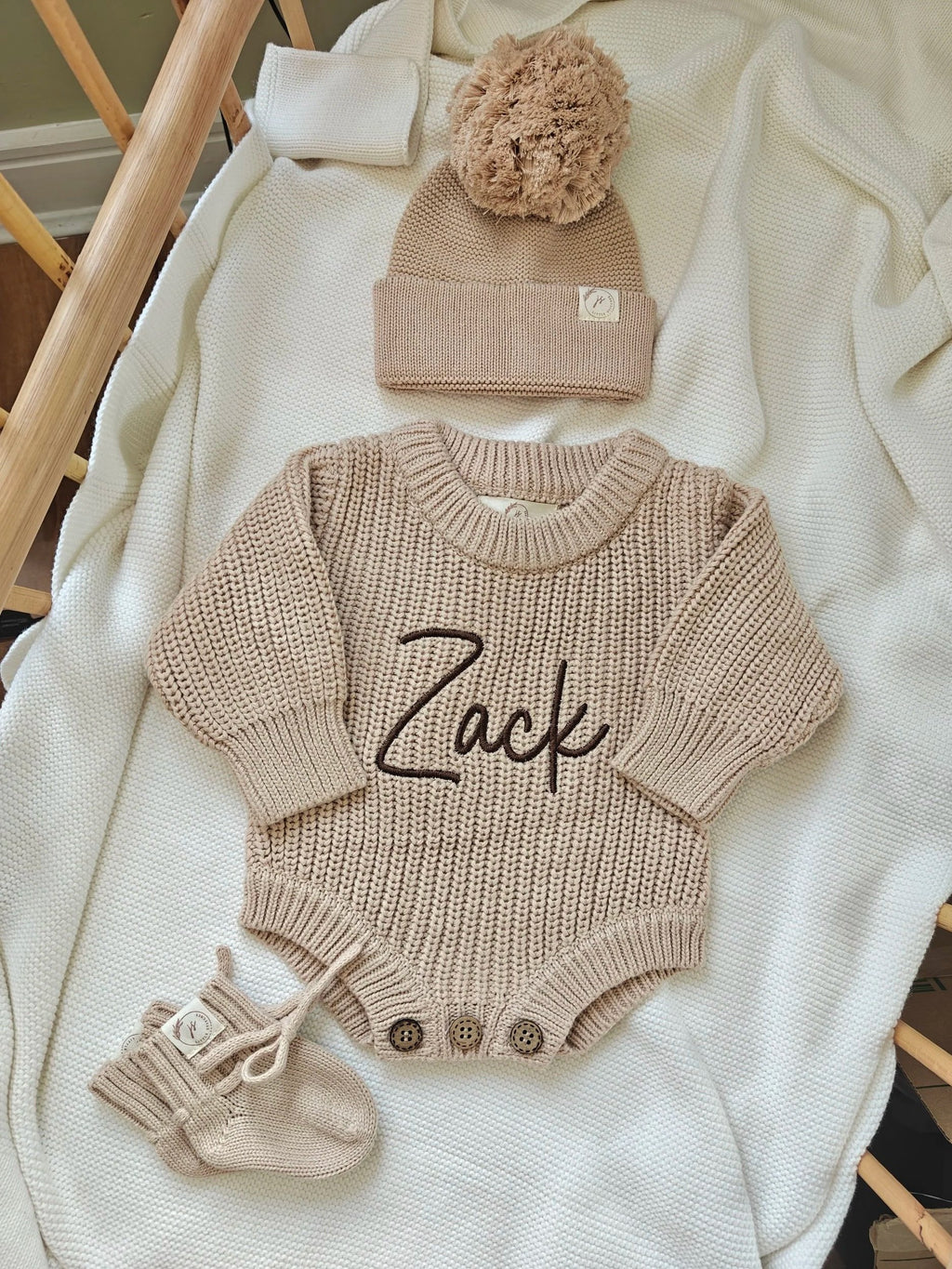 Romper, Hat/Headband and Booties