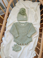 Romper, Hat/Headband and Booties